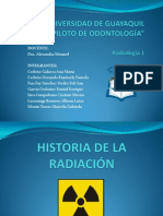 Historia de La Radiación