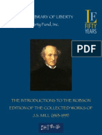 Introduction To Collected Works of John Stuart Mill