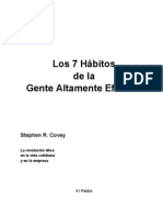 Covey, Stephen R. - Los 7 Hábitos de La Gente Altamente Efectiva