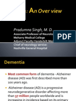 1 - Dementia An Overview DR Singh