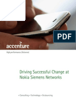 Accenture Driving Successful Change at Nokia