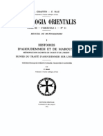 Patrologia Orientalis Tome III - Fascicule 1 - No. 11 - Histoires D'ahoudemmeh Et de Marouta