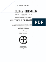 Patrologia Orientalis Tome XV - Fascicule 1 No. 72 - Documents relatifs au Concile de Florence I