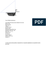 Fasco OEM Motor Specifications