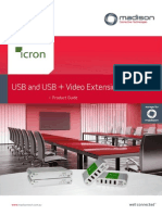 Icron Technologies USB and USB + KVM Solutions Product Guide
