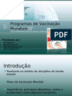 Plano Mundial de Vacinação