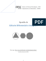 UDESC - Cálculo I - ApostilaCDI_2014_1