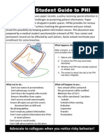 Medical Student Guide To PHI