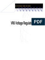 VR6 - Voltage Regulators - Engine Training Division - CATERPILLAR