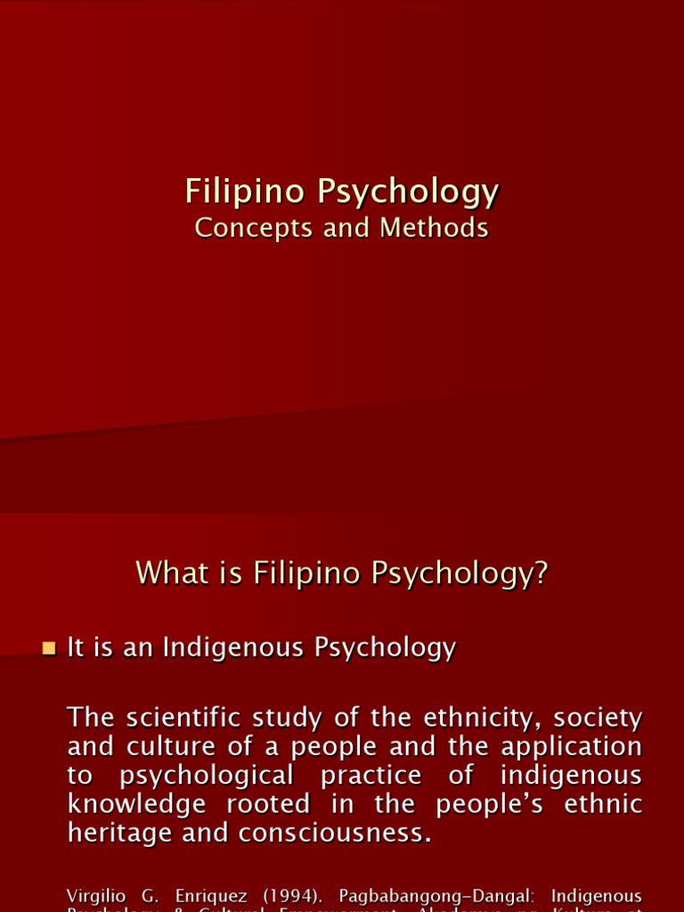 research topics in psychology philippines