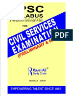 UPSC Civil Services Exam Syllabus