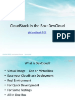 Cloudstack Inthebox Devcloud