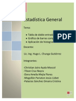 Trabajo de Estadistica