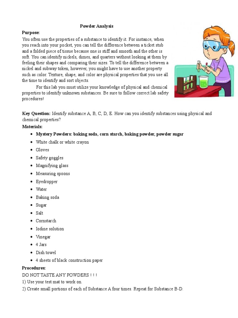 Final Lab Student | PDF | Chemistry | Nature