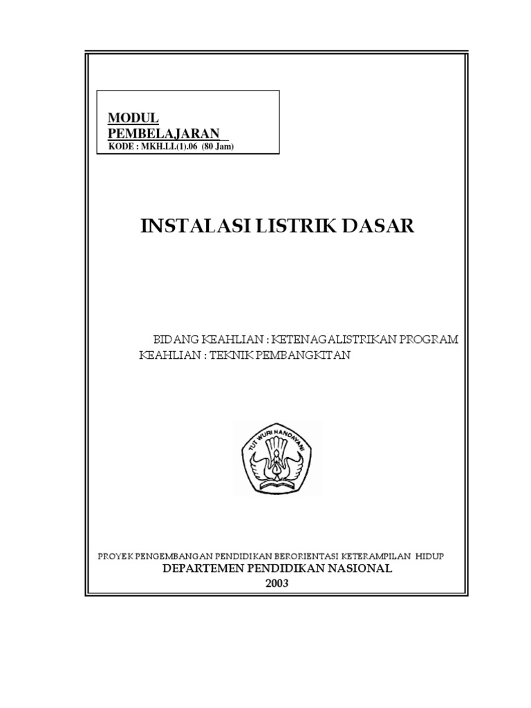 Instalasi Listrik Dasar