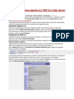 Preparando Entorno Apache 2.2, PHP 5.4 y SQL Server 2008