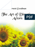 The Art of Directing Actors 25 Pages