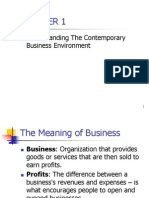 Understanding The Contemporary Business Environment