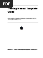 TemplateGuide_Trng Manual