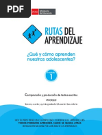 Fascículo de Comprensión y Producción de Textos Vii