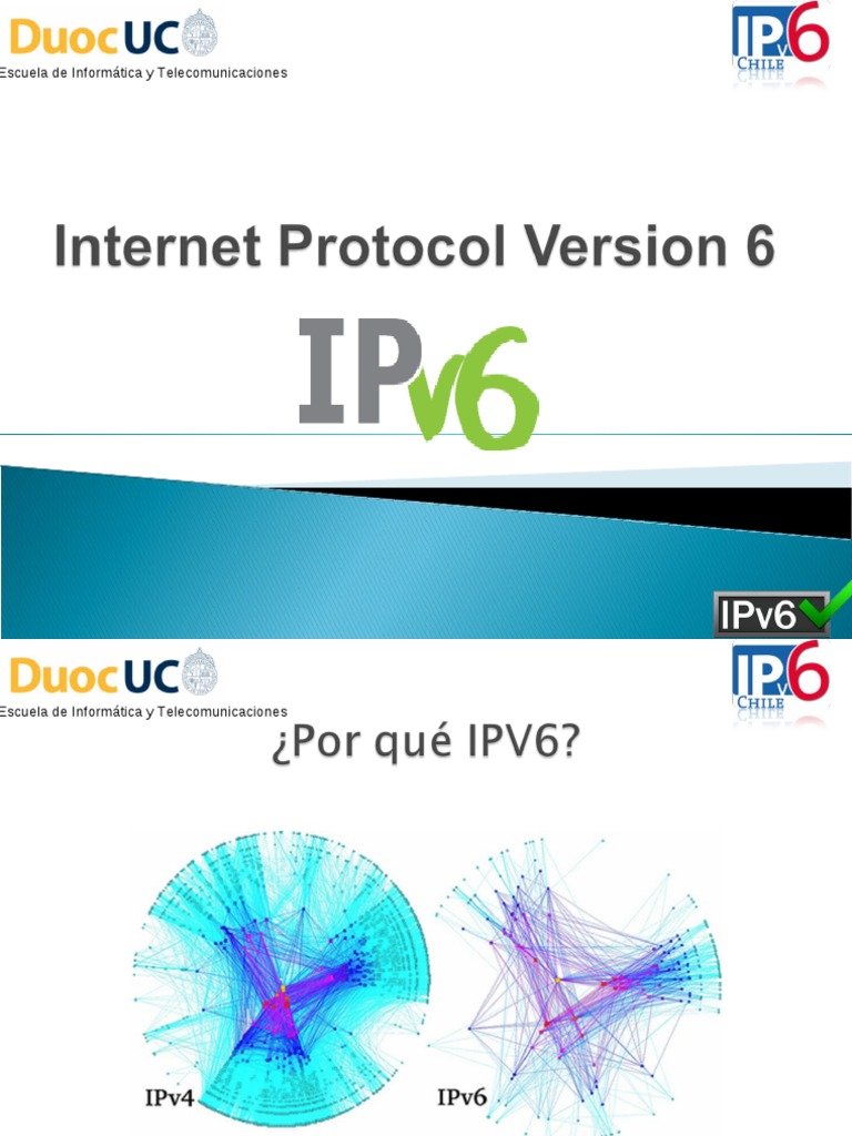 Internet Protocol Version 6 | PDF | Yo Pv6 | Protocolos de internet