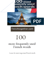 100 Most Frequently Used French Words1