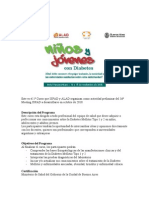 Programa Curso Diabetes