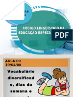 9 Aula Vocabulários Libras