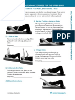 Spine Thoracic Self Mobilization Exercises For The Upper Body