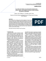 Stress Analysis of Steel Plate