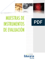 Muestras de Ins Evalua