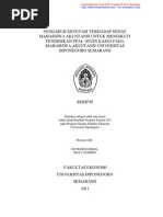 Download contoh Skripsi Minat by Daniel Dickerson SN228250535 doc pdf