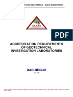 Accreditation Requirements Geotechnical Investigation Laboratories