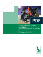 Energy Efficiency in Rubber Processing Practical Worksheets for Industry Energy Worksheets 1 - 8