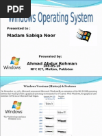 Download Microsft Windows Operating System Presentation by letsjoy SN22825910 doc pdf