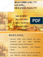 Bioetanol Biji Durian
