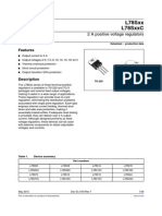 L78Sxx L78Sxxc: 2 A Positive Voltage Regulators