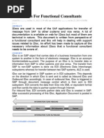 Idoc Basics For Functional Consultants: Created by On Dec 31, 2012 11:30 Am, Last Modified by On Oct 23, 2013 4:38 PM