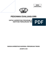 Pedoman Evaluasi Diri