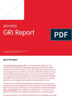 GRI Report: A Companion To The 2011/2012 Sustainability Report