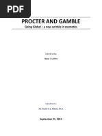 Procter and Gamble Case Study Final