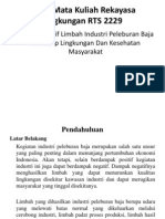 Dampak Limbah Negatif Limbah Industri Peleburan Baja