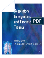 7 - Respiratory Emergencies and Thoracic Trauma PDF