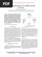 Study of Routing Protocols in Mobile Ad Hoc
Networks