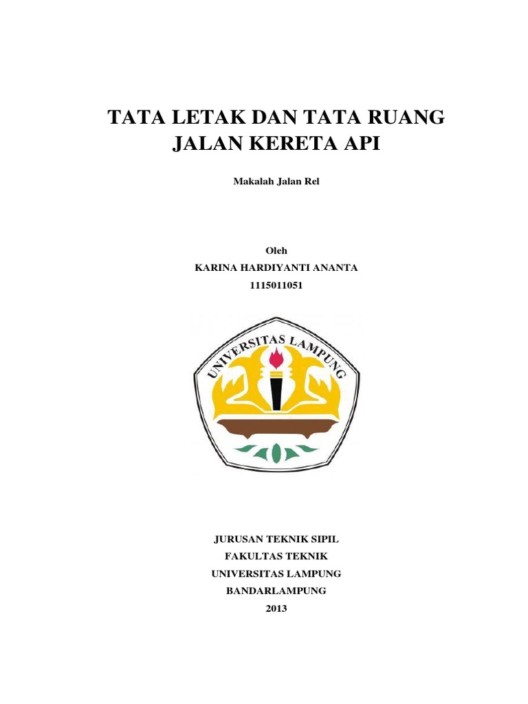 Cover Proposal Skripsi Unila Ide Judul Skripsi Universitas