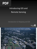 Introducing GIS and Remote Sensing