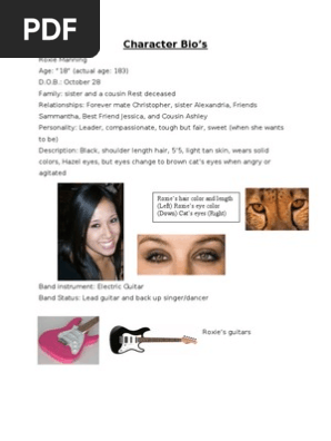 Character Bio Roxie
