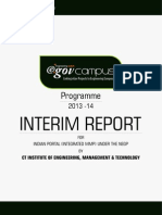 CT Institute of Engineering, Management & Technology Interim Report