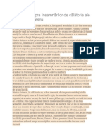 Aprecieri Asupra Însemnărilor de Călătorie Ale Lui Dinicu Golescu