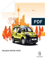 Peugeot Bipper Tepee Range Brochure